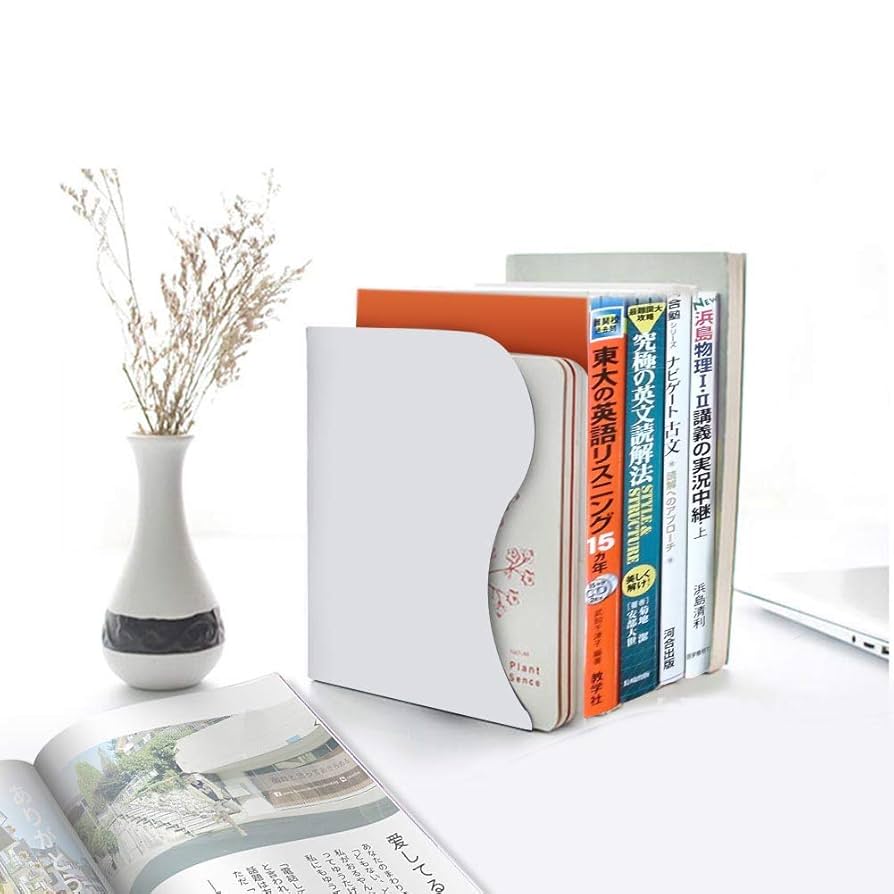 ☆ブックエンド：アコーディオン式、自在に伸縮・安定収納 Amazon | カール事務器 伸縮できるブックエンド 倒れない 書籍