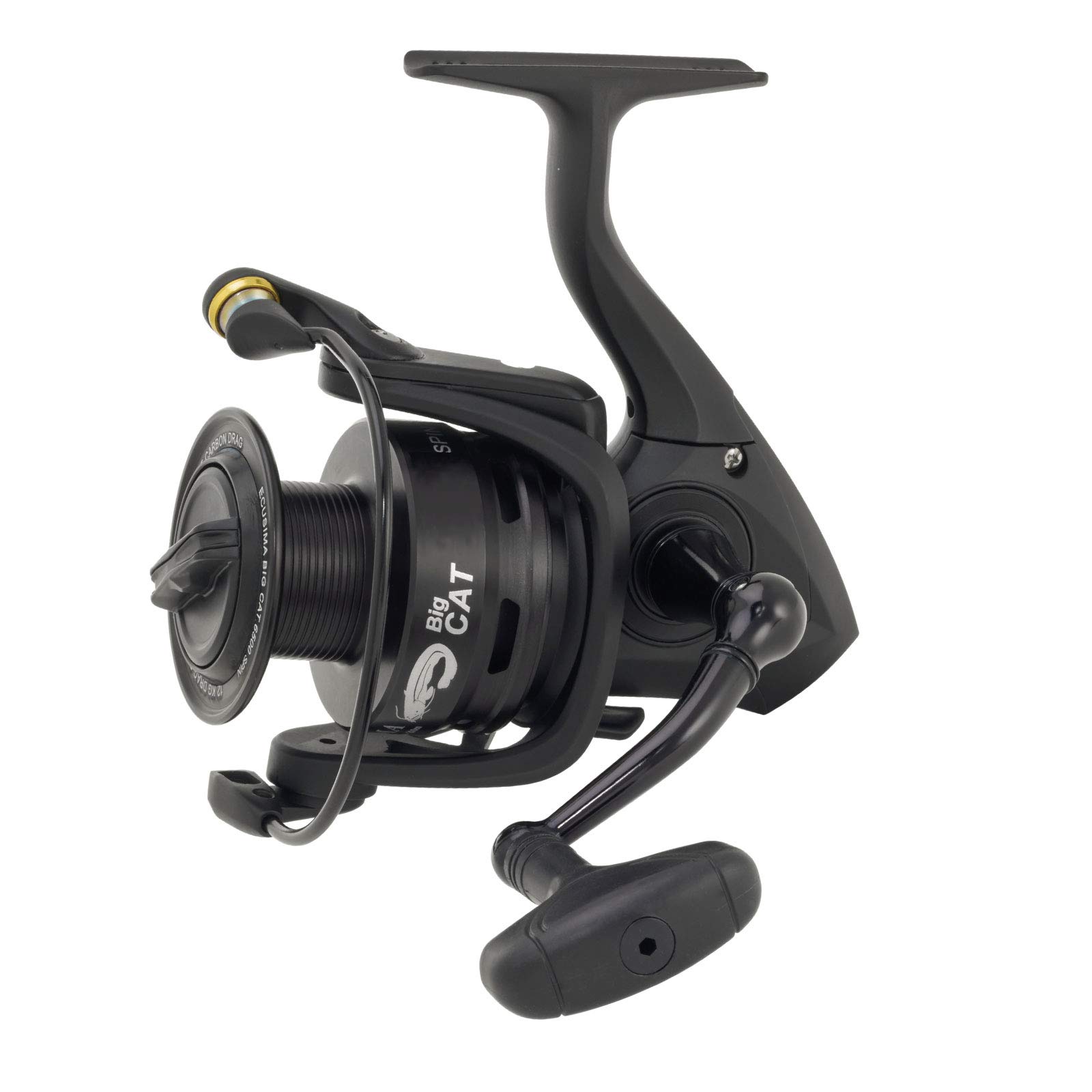 RYOBI Ecusima BigCat 9500 - Angelrolle, Stationärrolle zum Wallerangeln, Wallerrolle, Spinnrolle
