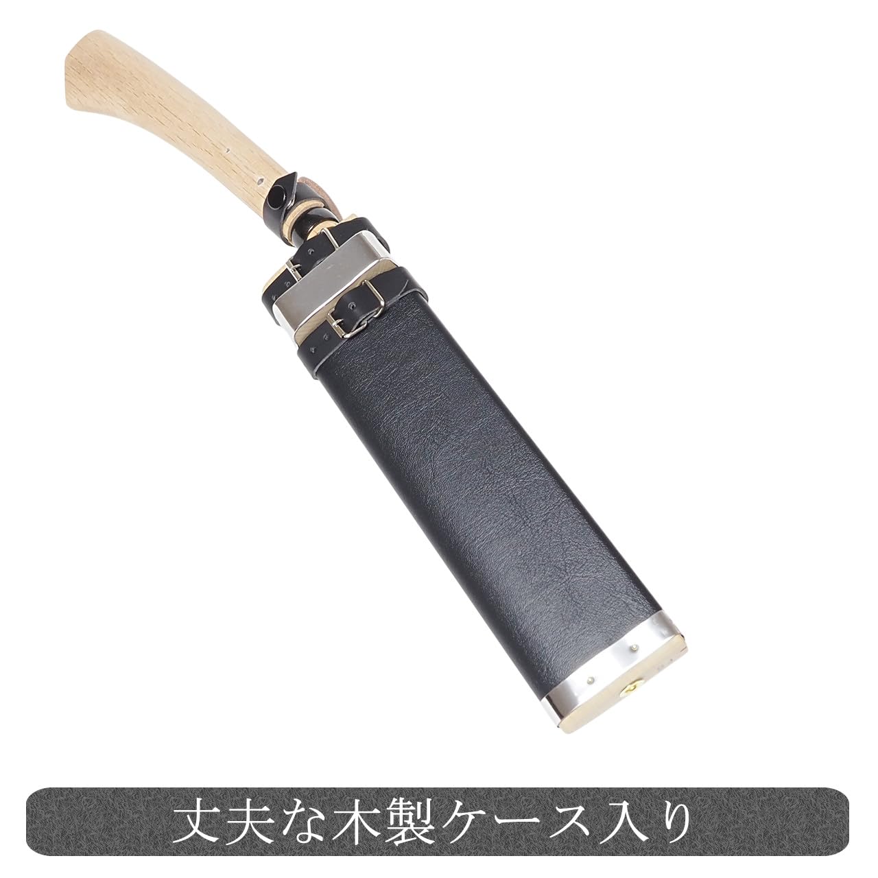 Amazon.co.jp: 腰鉈 片刃 青鋼 刃渡り24cm 土佐打刃物 こしなた 枝打ち