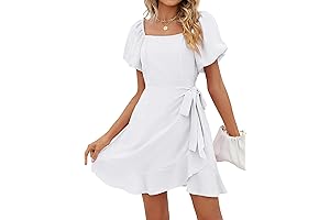 White Tube Mini Dress