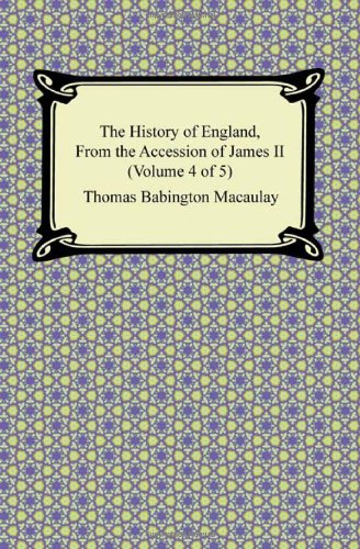Buy The History of England, from the Accession of James II (4) — BookShops.in