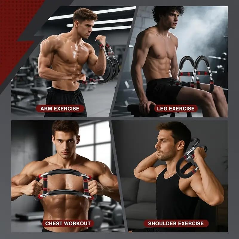 Image of Proton Multi-Function Power Twister Bar for Full Body Workout | Arm, Chest, Shoulder & Leg Exercise Tool for Home Workout & Muscle Building