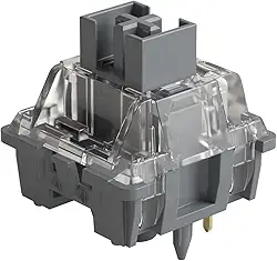 Conjunto de Switch para teclado Akko V3 Silver Pro com 45 peças