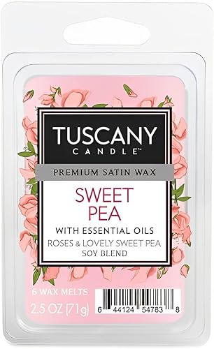 Empire Candle Barras de fragancia, 2.5 onzas, guisante dulce