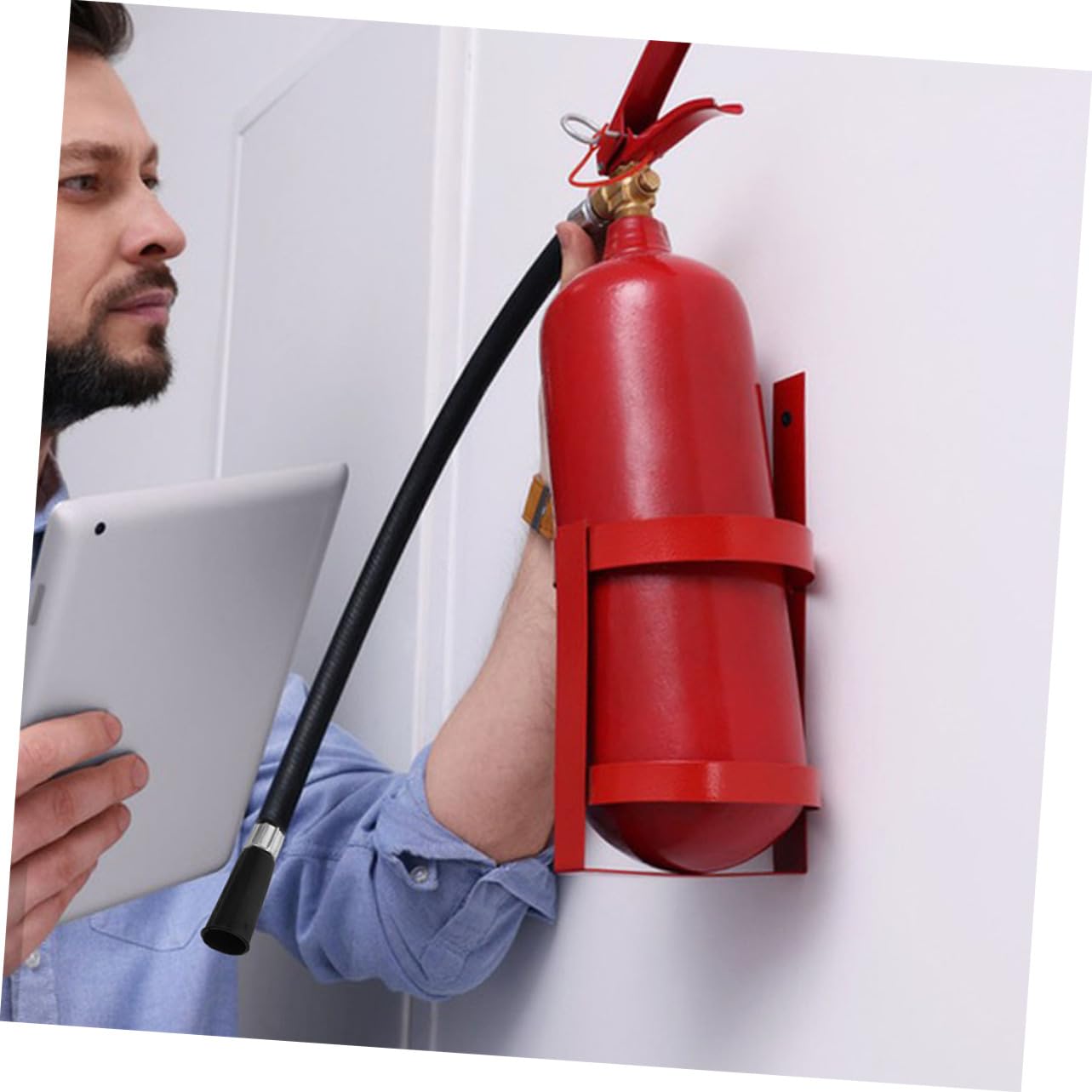 Gadpiparty 4er-Pack Schlauch Flexibles Sprührohr Ersatz-auslassrohr Für Feuerlöscher