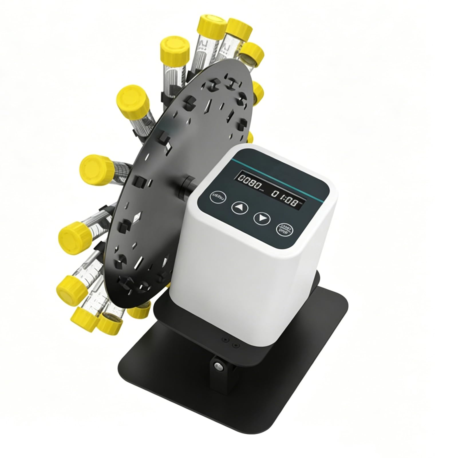 Mixer rotante da laboratorio digitale, agitatore orbitale regolabile da 20 a 80 giri/min per tubi da 50 ml, 15 ml, 1,5 ml/2 ml, 10 ml - Ricerca e applicazioni mediche