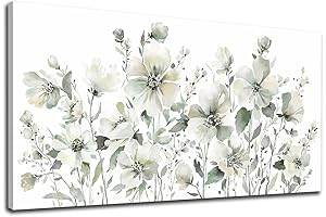 Botanical Canvas Painting: Modern Masterpiece for Your Abode