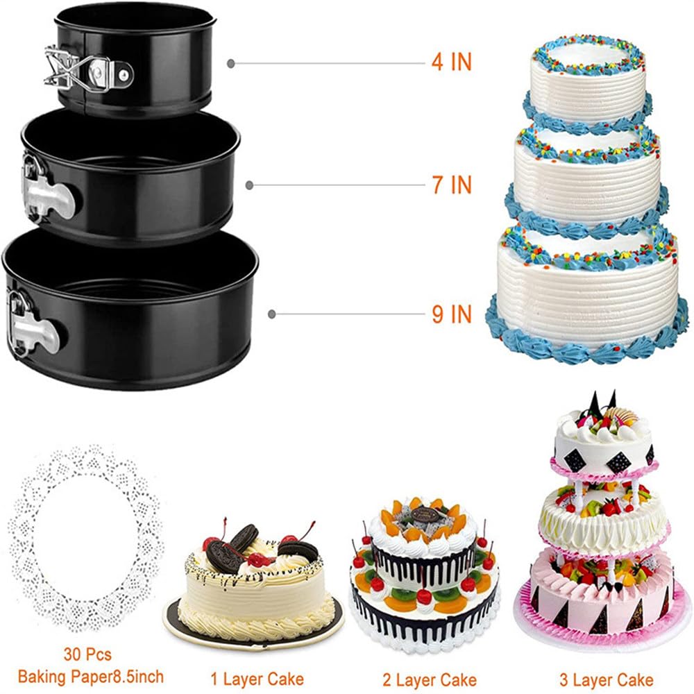 Kit De DecoracióN De Pasteles Con Base Giratoria, Moldes Antiadherentes, Boquillas De ReposteríA, Raspadores Y Moldes De Silicona Para Cupcakes, Para Principiantes Y Reposteros Caseros 512PCS