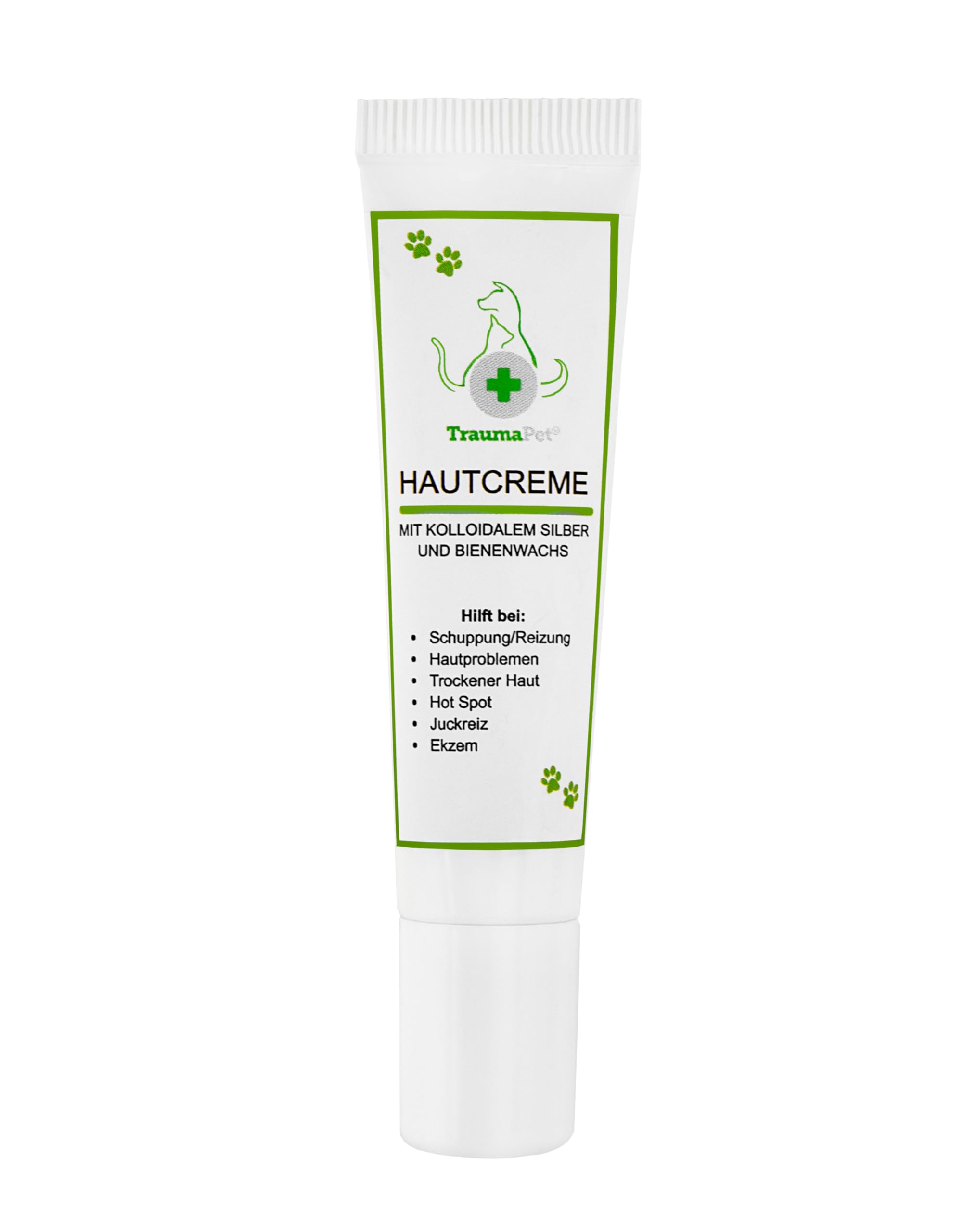 TraumaPet Hautcreme mit kolloidalem Silber und Bienenwachs