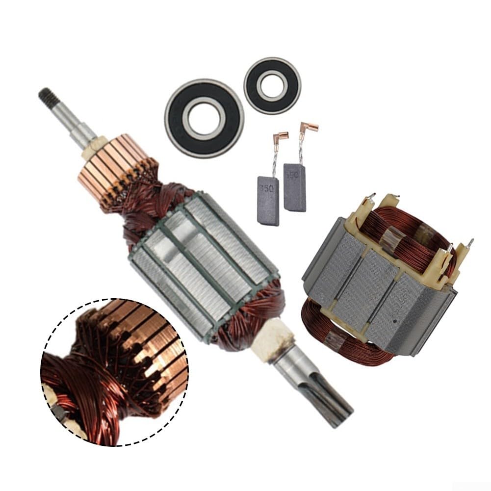 SPORTARC Stator und für Rotor Set, für Rotor Stator und Kohlebürstenlager Ersatzsatz für HR4001C HR4011C 513633-7 625758-6, Rotor-Stator und Kohlebürsten-Set