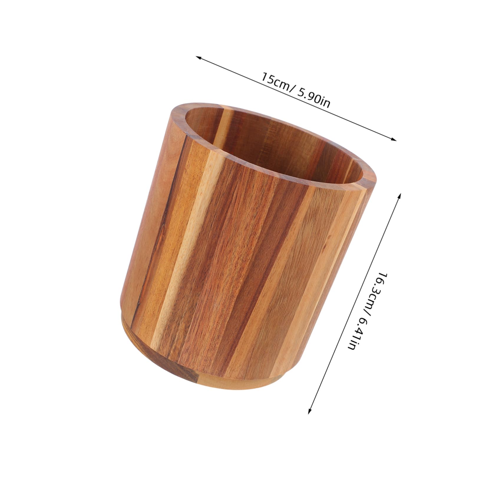 FUNOMOCYA Stable Round Design Kitchen Utensil Holder Modern Kitchen Decor Countertop Organizers