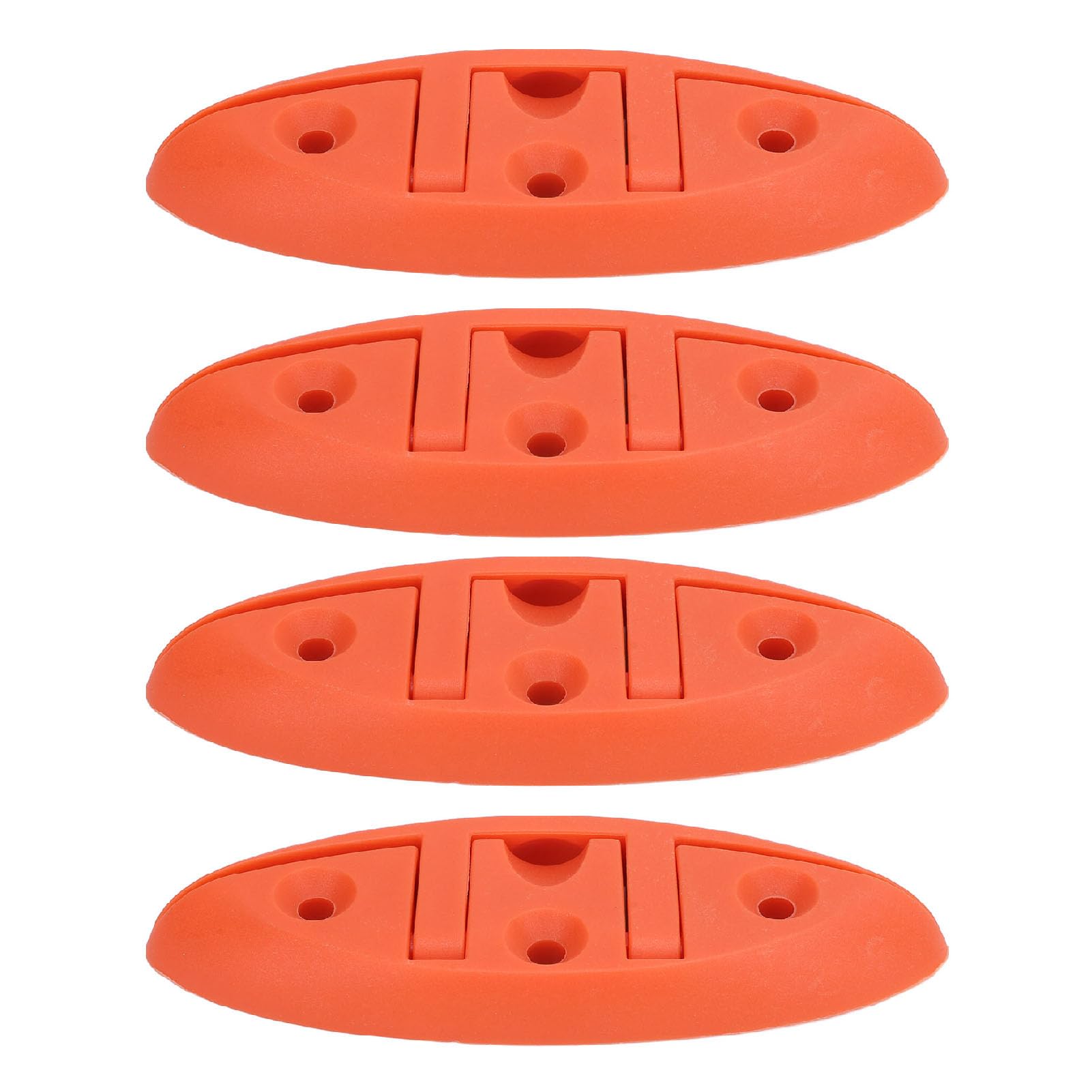 5in Folding Cleat High Strength Marine Grade Nylon Dock Cleat for Boats Ships (with Installation Screws Accessories)