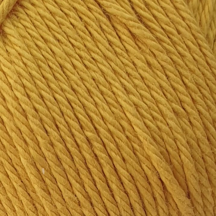 Trucraft - iCord French Knitting Rope - 1m Length - 100% Cotton - 003 Sunflower - For wire names and crafts - Image 2