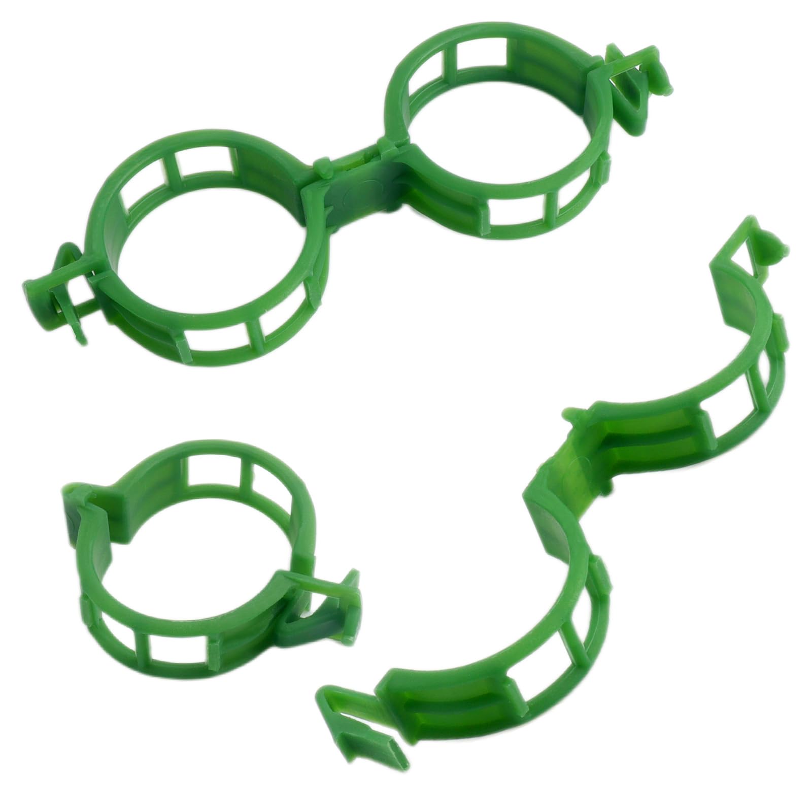 Roellgs 150 pcs garden plant clips, plant support clips, vine clips, flower stem clips for holding tomatoes vegetables