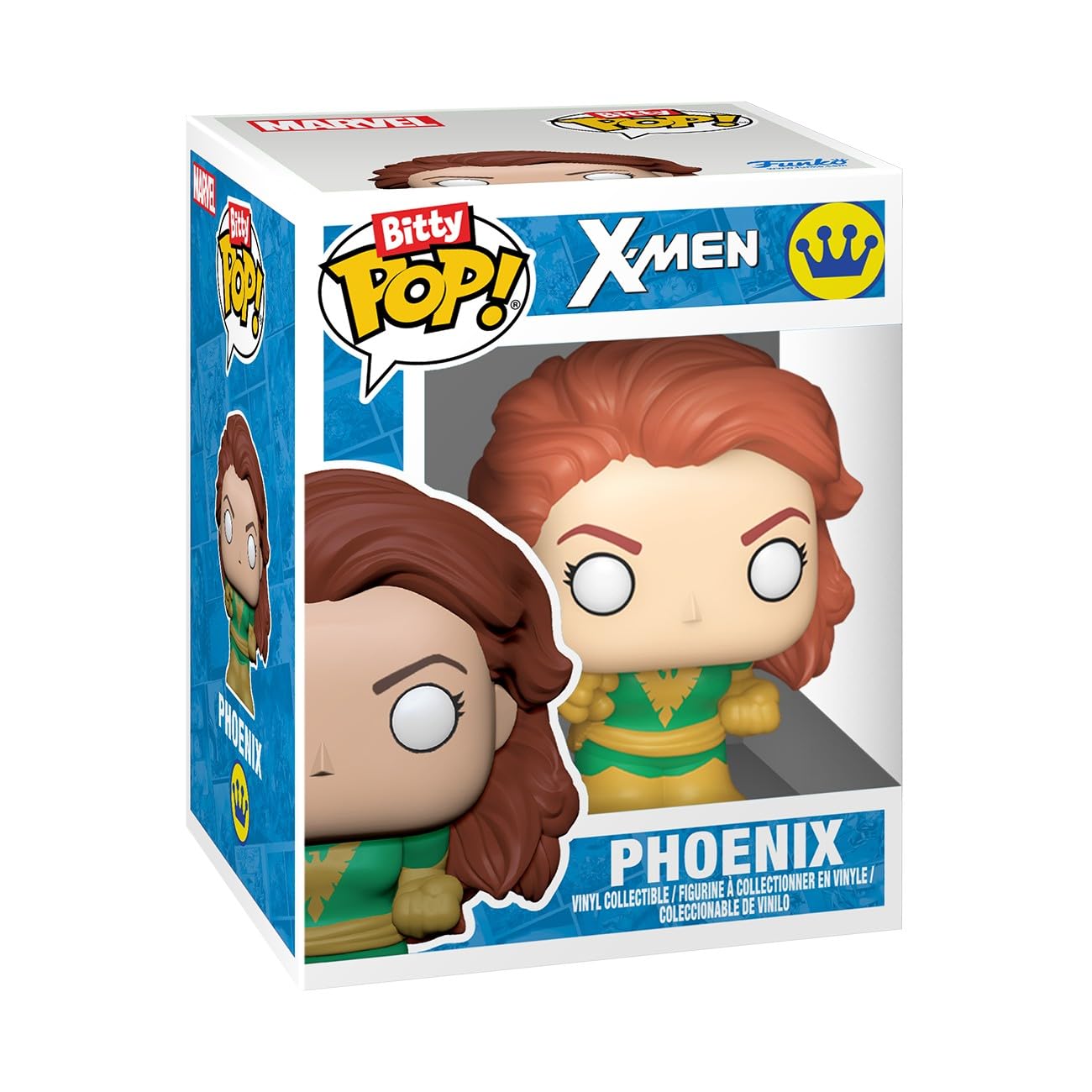 Funko Bitty POP! 4 Pack: X-Men, Jean Grey, 1 in 6 chance of receiving the rare Chase variant, Collectable Vinyl Figure - Image 4