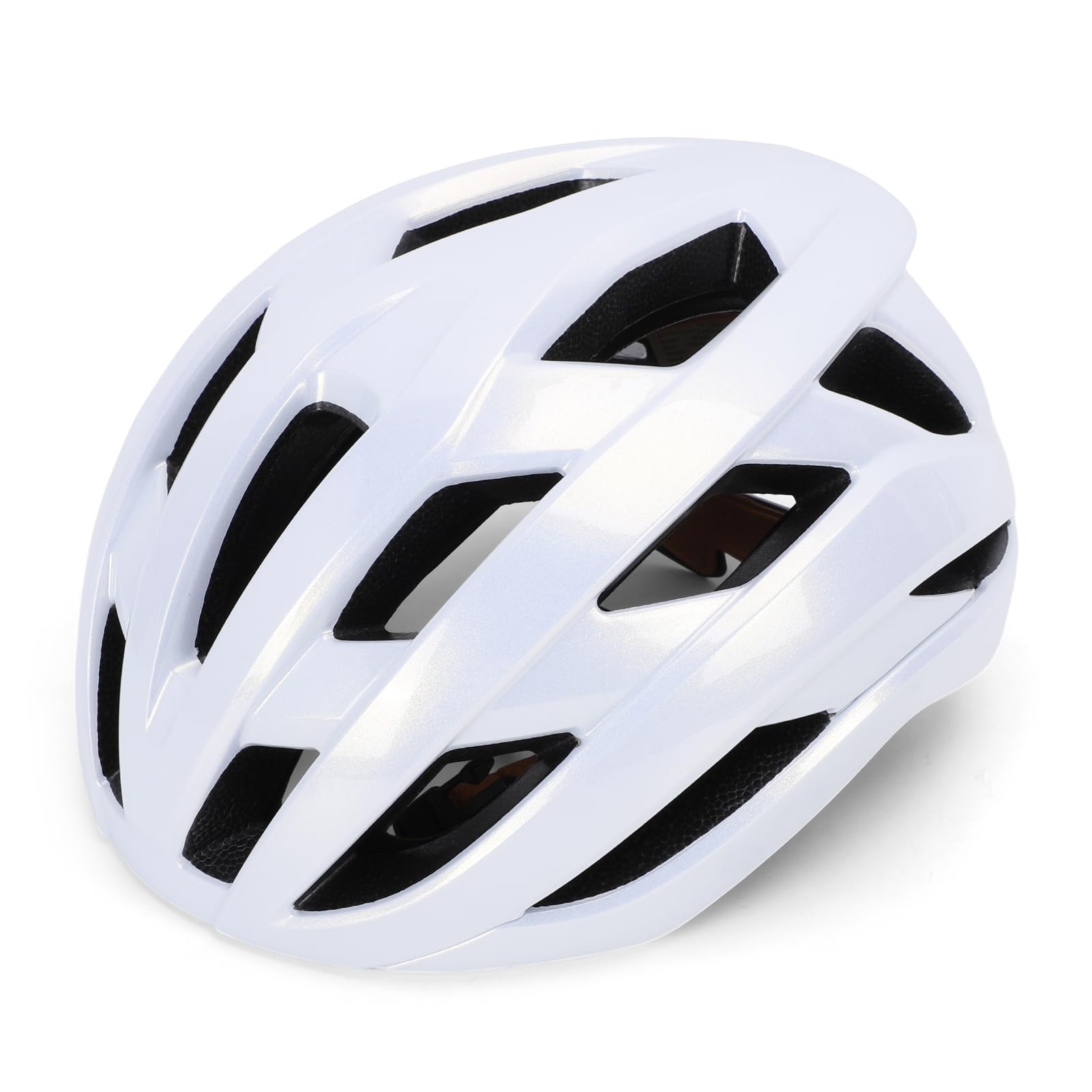 Casco de Bicicleta de Carretera, Ajuste Ligero y Ajustable (L)