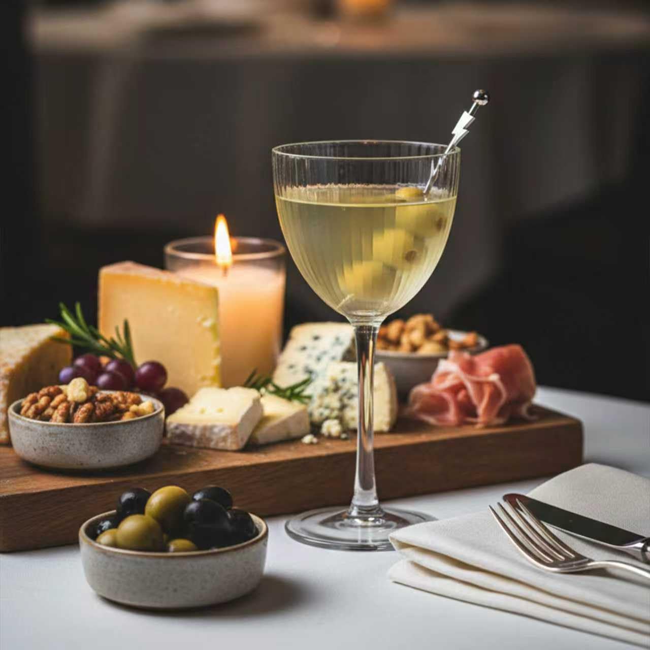 Vintage Art Deco Nick and Nora Cocktail Glasses – 5 oz Crystal Ribbed Coupe Glassware for Martinis, Manhattans & Classic Gin Drinks | Great Gatsby & The Thin Man Inspired Barware Gift Set of 4 - Image 3