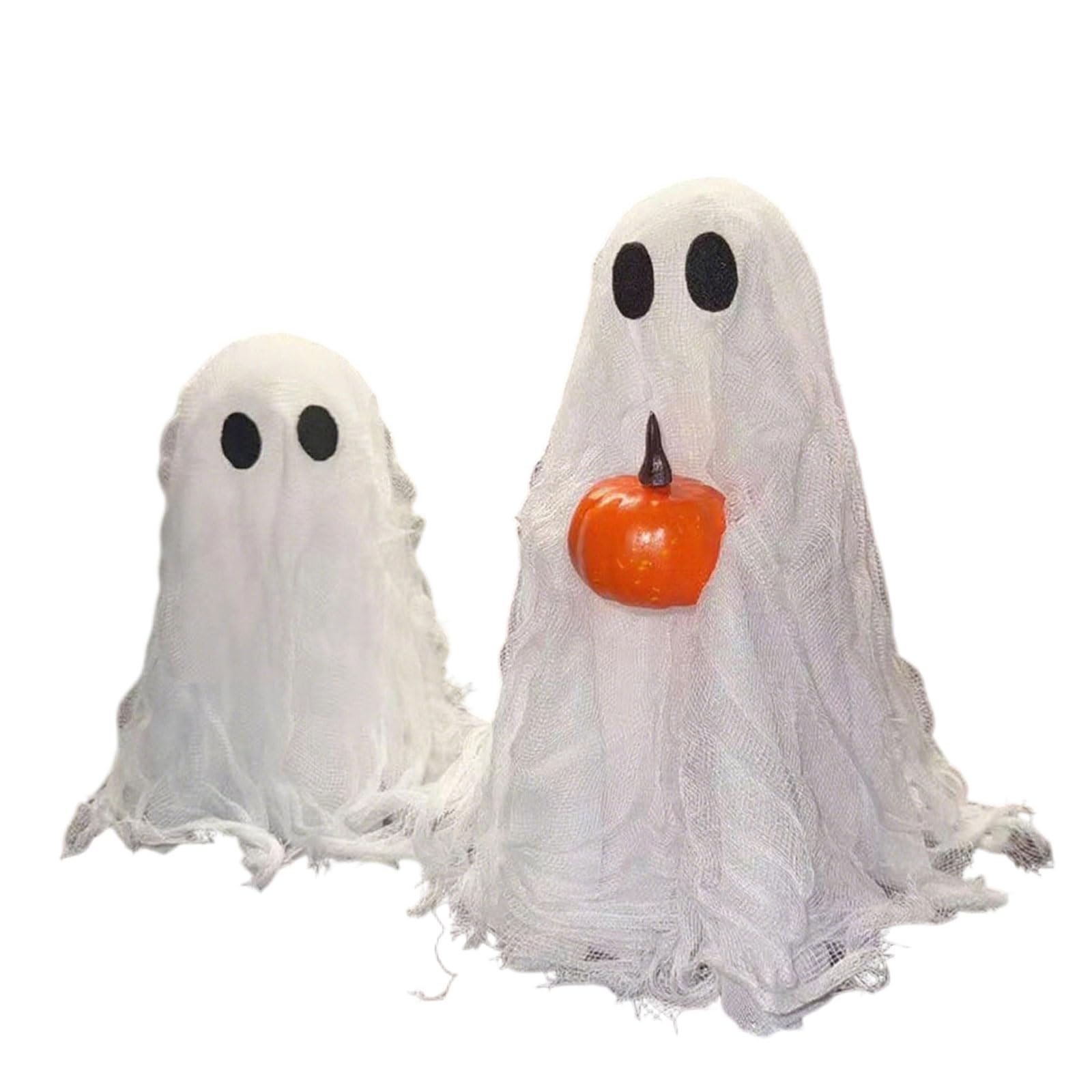 Msioytog Glowing Halloween Manifestation Worktop Decoration with Realistic Texture and Permanent Polystyrene Net Plan for Eerie Gathering Deck Indoor Eerie Season Deck