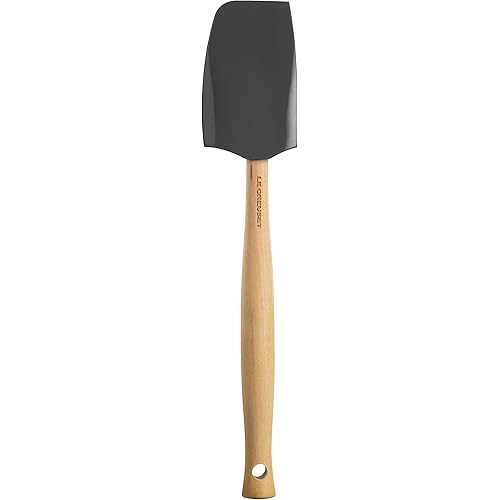 Le Creuset Silicone Craft Series Medium Spatula, 11 1/8" x 2 1/4", Oyster