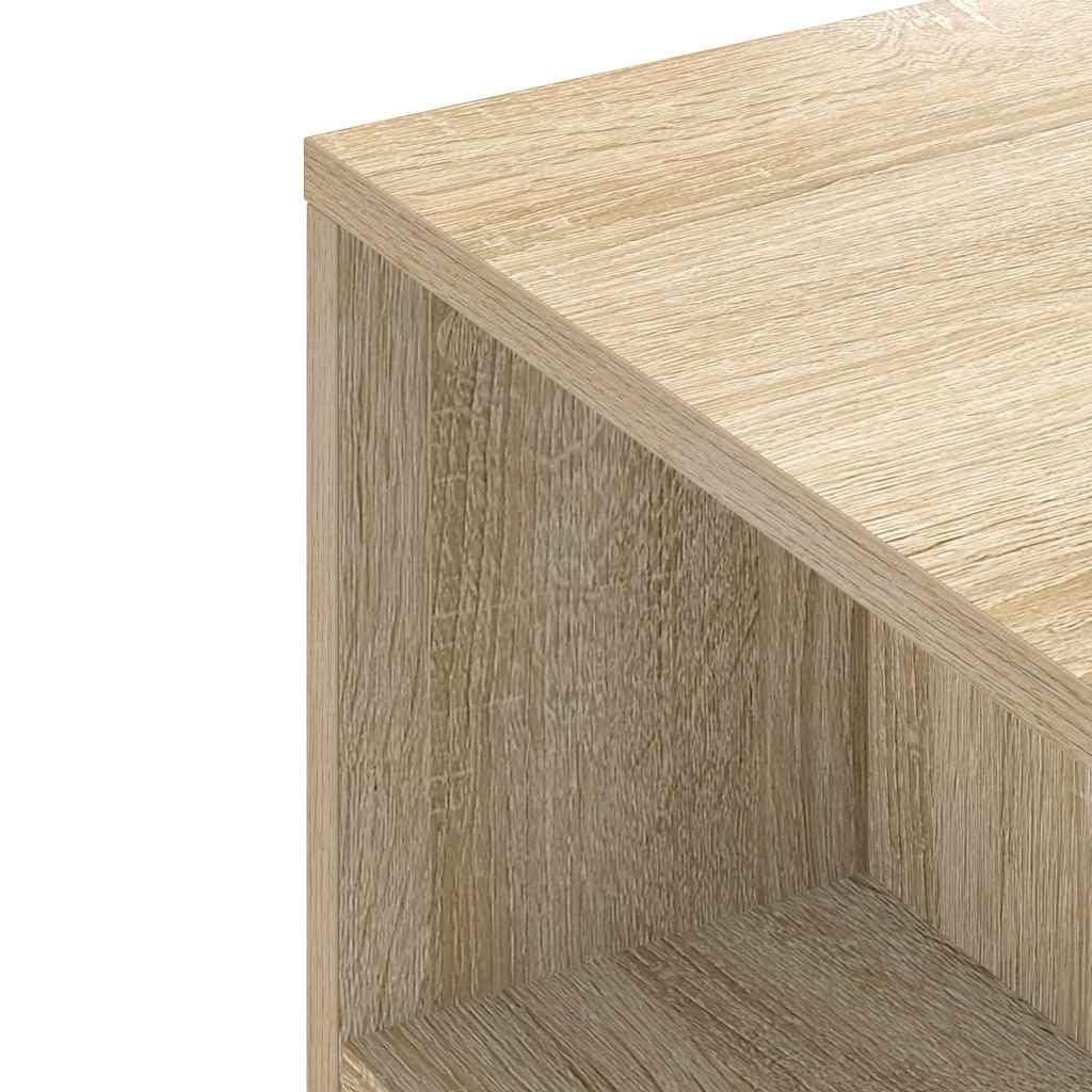 vidaXL Mueble para TV Madera de ingeniería Roble Sonoma 102x34,5x43 cm, Soporte de TV, Armario Auxiliar, Armario para Equipos de música, Armario de TV