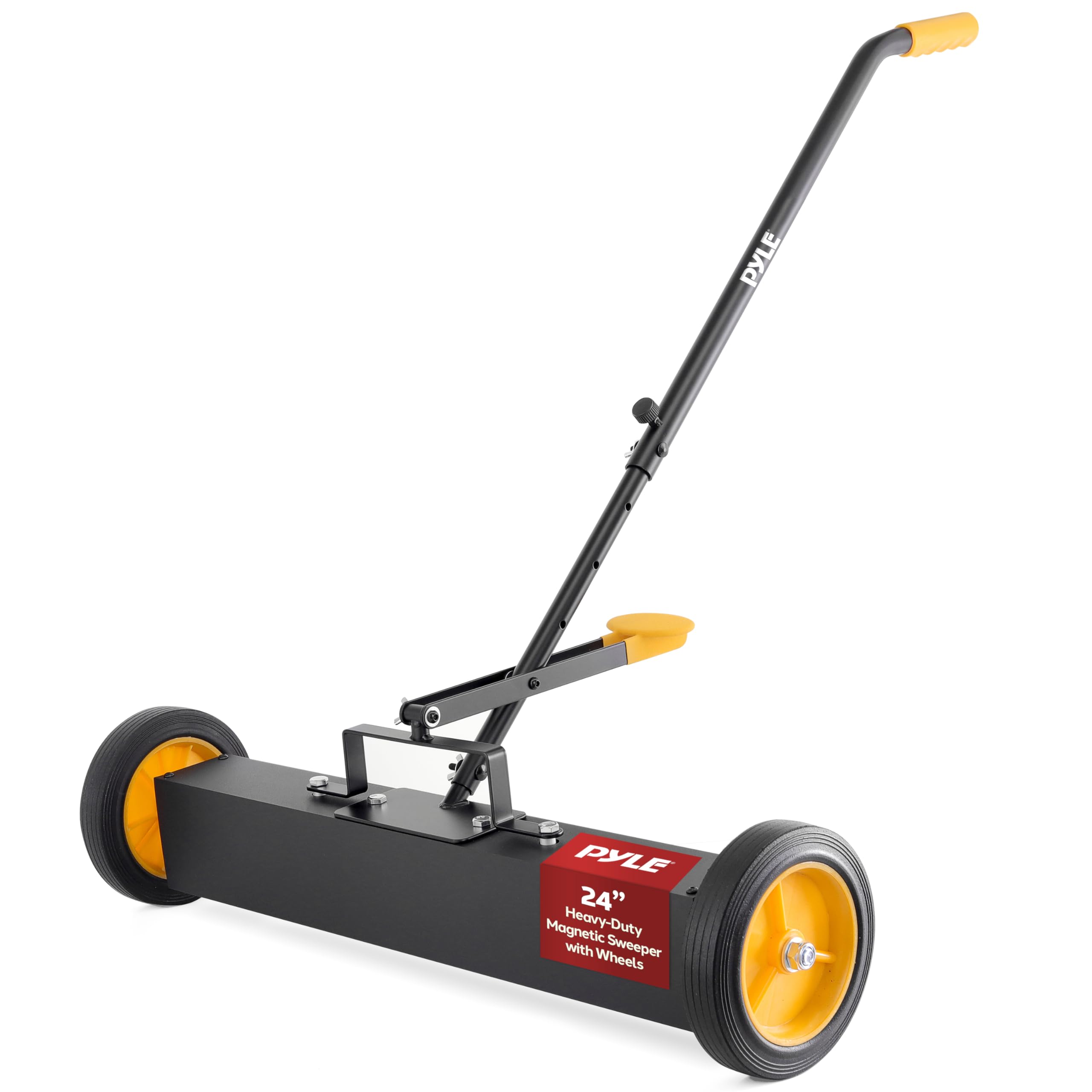 【CPC-L24】ユウト Pyle 24” Rolling Magnetic Sweeper with Adjustable Handle