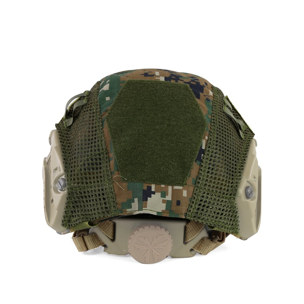 Hrlace Taktischer Helmüberzug Tarnung - Helmbezug Für Airsoft & Jagd - Polyester-Baumwolle
