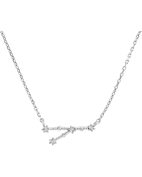 PAVOI 14K Gold Plated Astrology Constellation Horoscope Zodiac Necklace 16-18