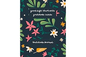 Good Days Start with Gratitude Inside: Gratitude Journal: Get Your Loved One Sober