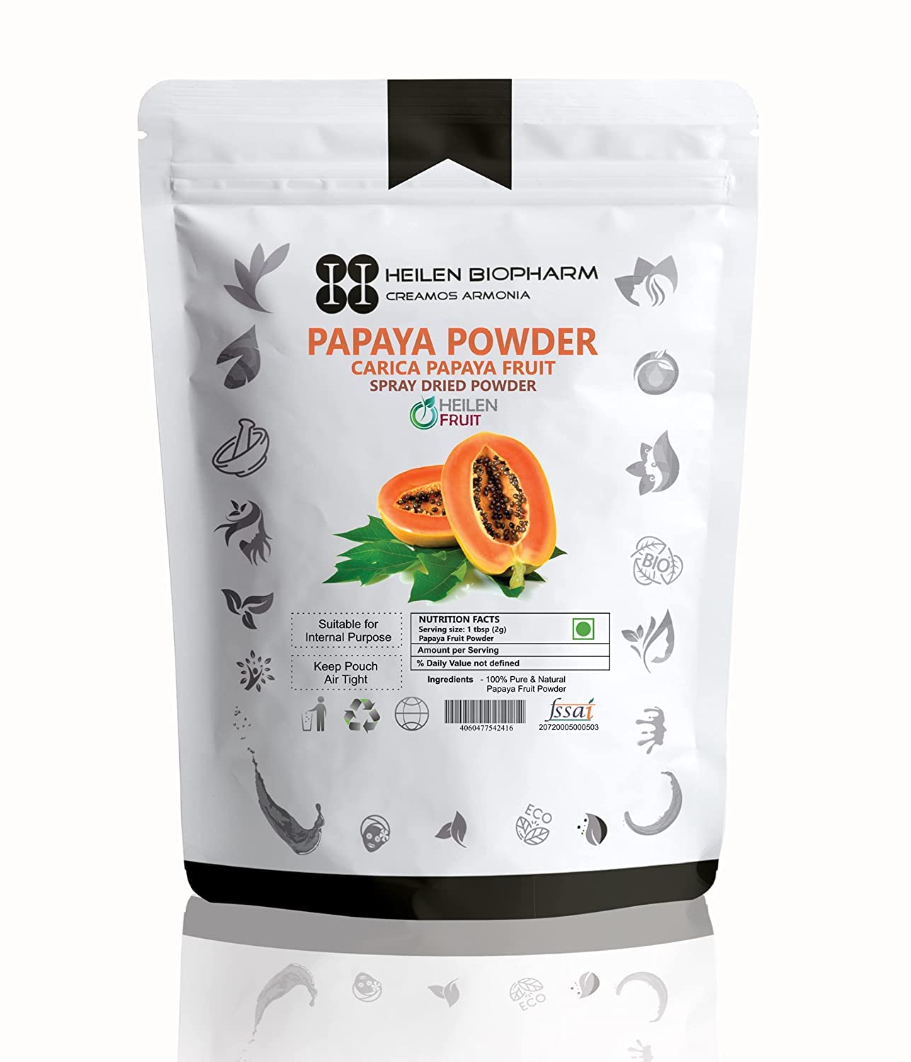 Heilen Biopharm Papaya (Carica Papaya) Spray Dried Fruit Powder - 100 Gram Pack of 1 (B0CFHBKLXD) Amazon Price History, Amazon Price Tracker