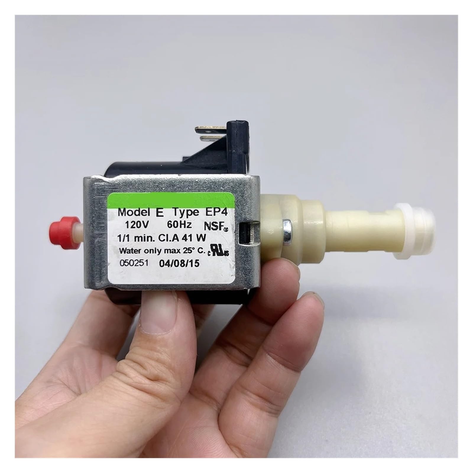 HJNAOKGWHQ AC 120V Electromagnetic Pump Coffee Machine Water High Pressure Flow 50cc/min Piston