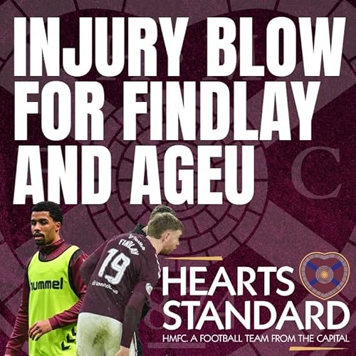 HEARTS LATEST | Stuart Findlay and Ageu RULED OUT following scans