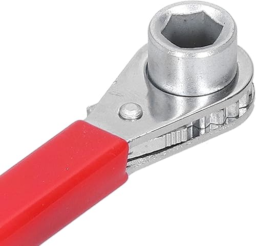 Miniatura 9 de plplaaoo Llave de trinquete de carraca, herramienta manual de reparación de automóviles, llave de trinquete resistente, herramienta de mantenimiento