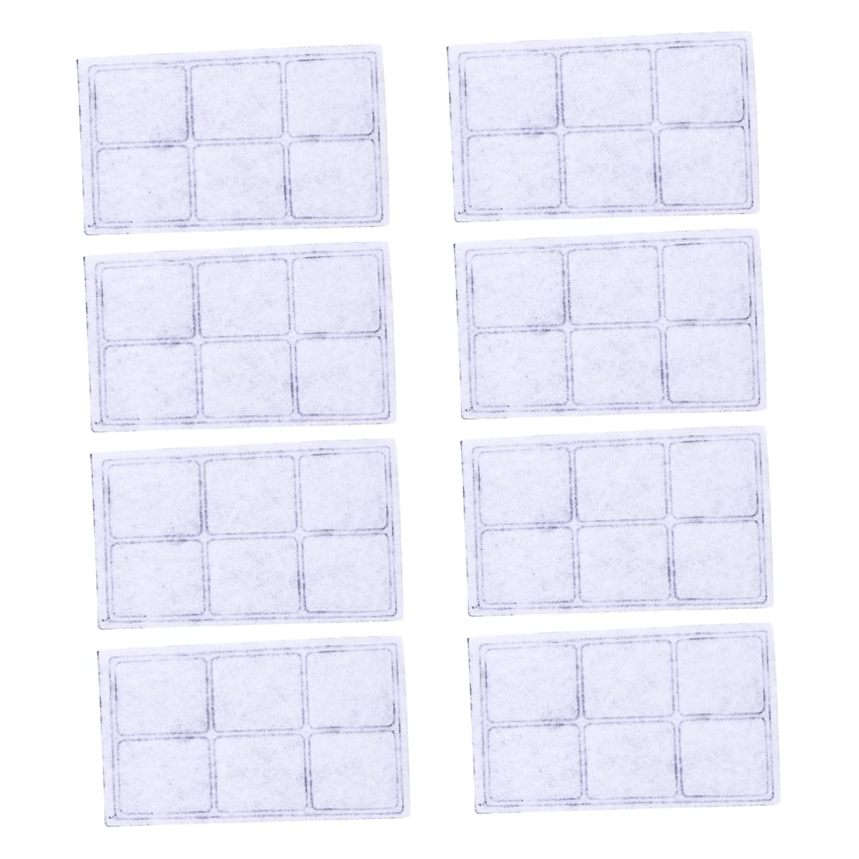 Kisangel 16stücke Pack Aktivkohlefilter Für Katzenbrunnen Ersatzfilter Tiertrinker Frisches Wasser Für Haustiere Praktische Filterlösung Für Zuhause Und Büro