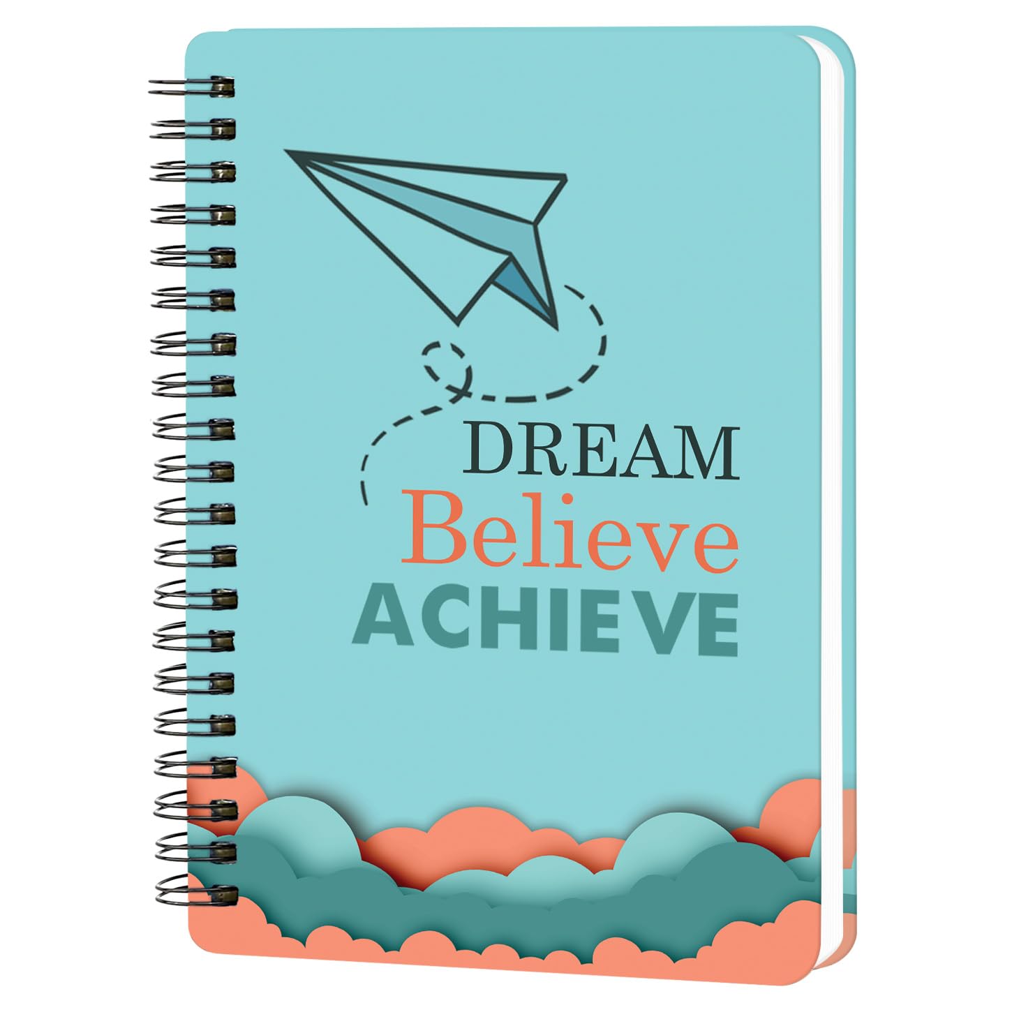 Diarymart Spiral Bound Notebook Diary, A5 Size, 160 Pages (D259)