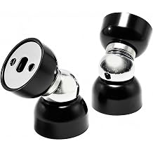Powerful Magnetic Doorstop - 2 Pcs Stainless Steel Mini Door Stopper, Heavy Duty Magnetism Door Holder for Bedroom Bathroom Kitchen Home Office Small