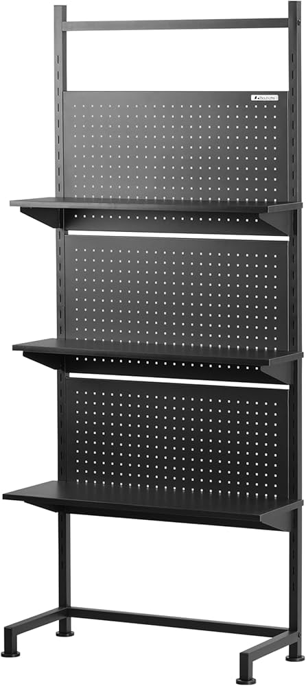 Amazon｜Bauhutte (バウヒュッテ) デスクの向こう側 ウォールラック