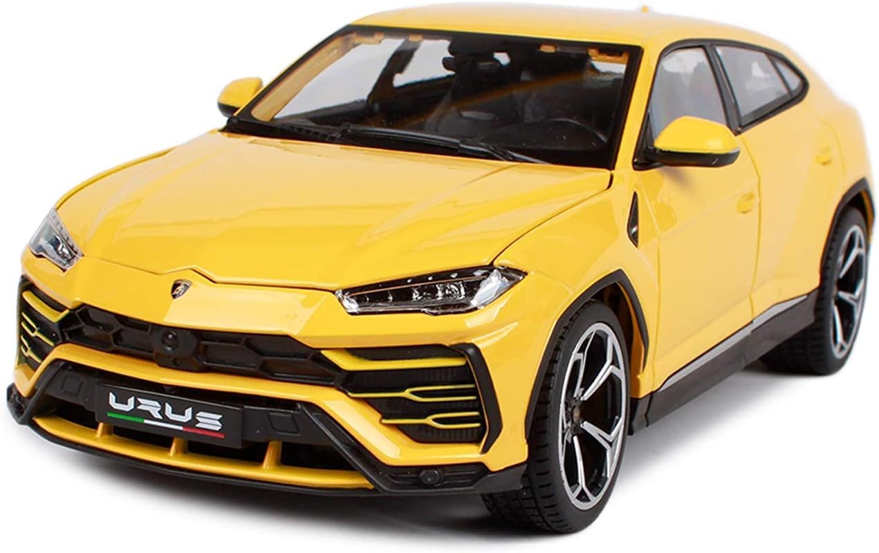 Model 1:24 Lamborghini Urus Model Alloy Metal Pull Back Die-cast Car Openable Doors with Sound and Light Vehicle Car Toy for Kids - Multicolor-image-49