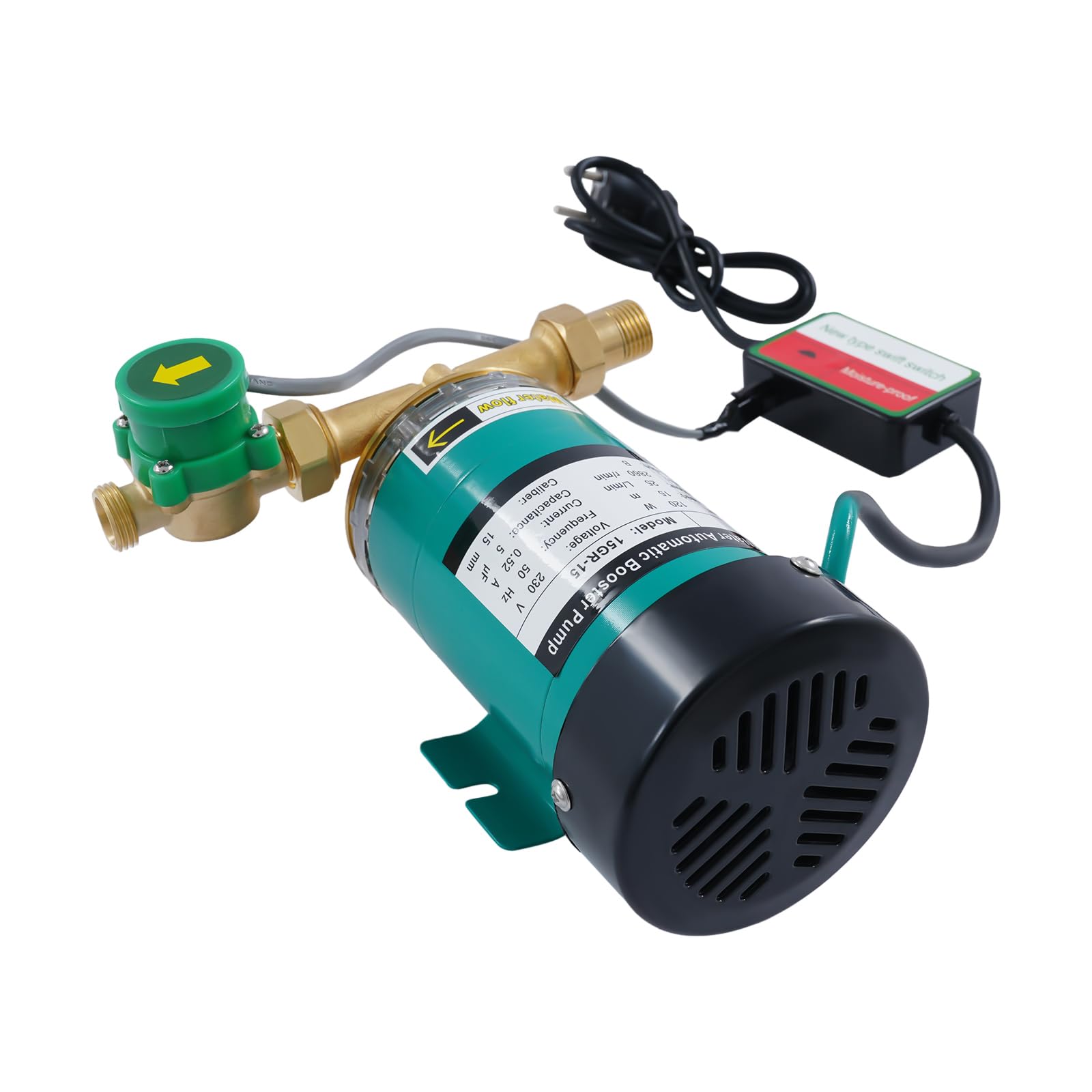 Pompe de surpression 120 W Pompe automatique à pression 2850 tr/min Débit max. 25 l/min Pompe de jardin auto-amorçante Pompe à eau centrifuge pour garages, piscines et jardins