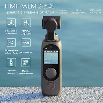 FIMI PALM2（新品未使用品） Amazon.co.jp: FIMI PALM 2 ジンバルカメラ WIFI 4K 128°超広角