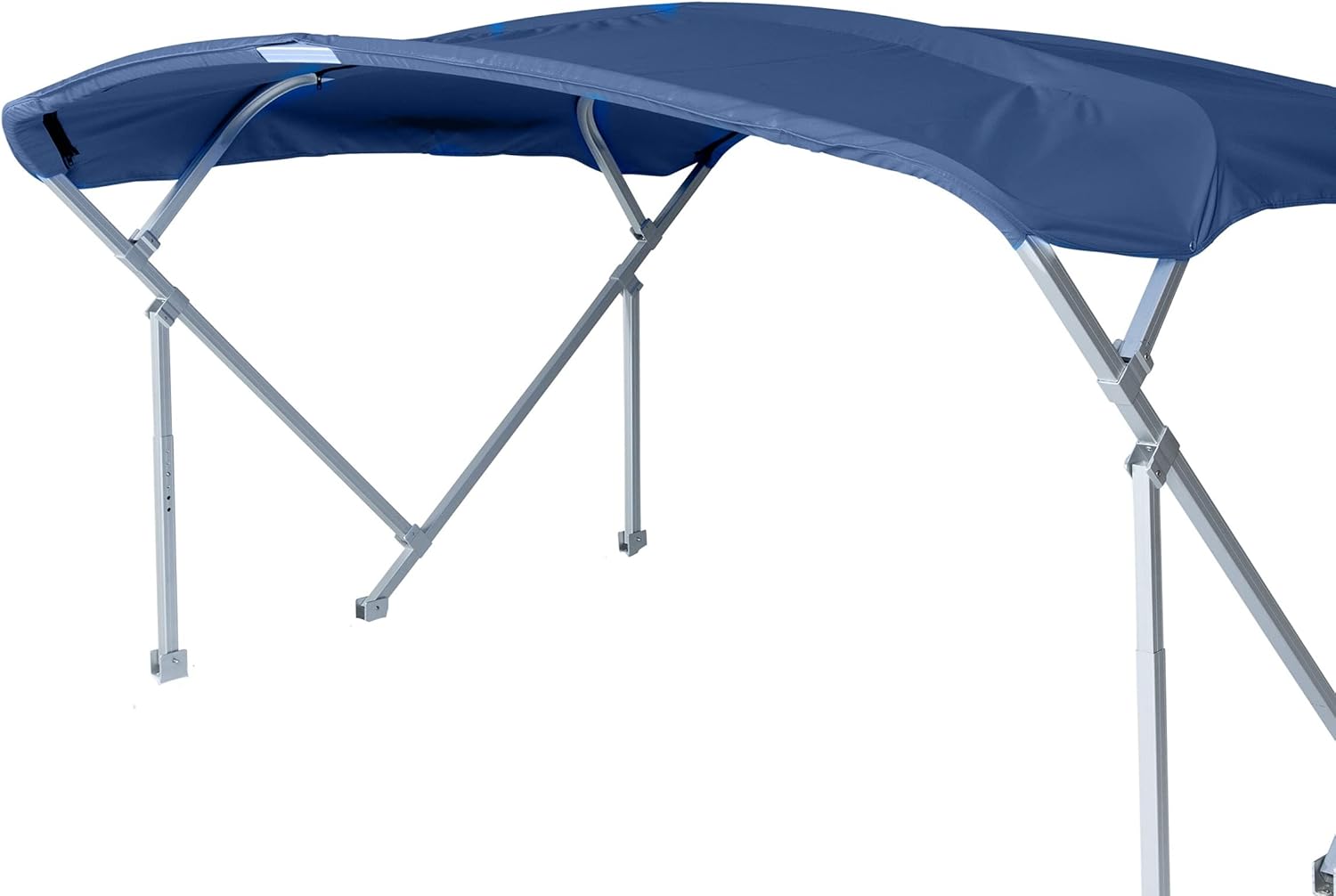 Pontoon Bimini Top and Boot Only 8' x 8' x 1.25" (Navy)