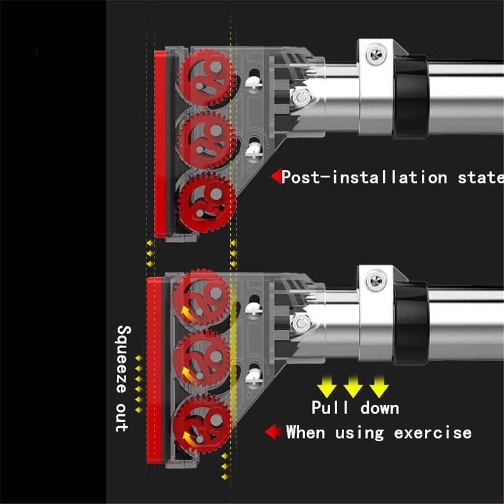 Door Horizontal Steel Adjustable Training Bars for Home Sport Bar Workout Pull Up Arm Training Sit Up Bar Fitness Push Up