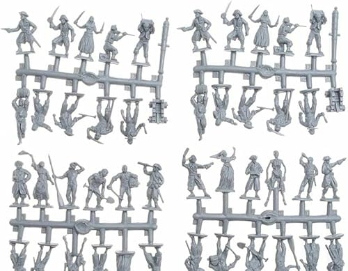 Miniatura 2 de Ori on 72001-1/72-18th Century English Pirates Kit de modelo de plástico