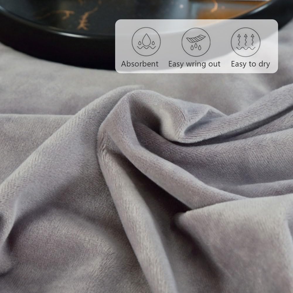 Morbuy Serviette Table de Massage, Super Doux Drap Table de Massage avec Trou Réutilisable Lavable Serviette, Housse de Table Cil pour Spa Beauté et Salon du Visage (Blanc,230x120cm)