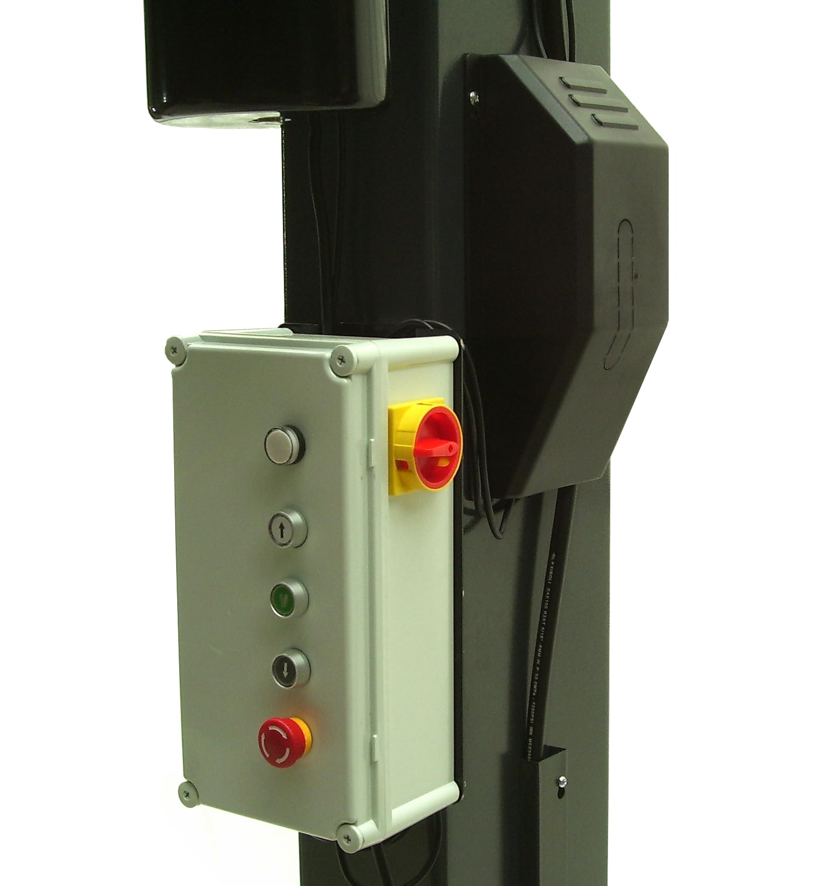 Säulen Hebebühne 4000kg barrierefrei 2-Säulenhebebühne Autohebebühne 4t hydraulisch 06309 AWZ