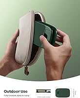 Vista 4 de Lamicall Soporte para Teléfono Celular, Accesorios de Escritorio - Soporte Verde para iPhone y Celular de Oficina, Accesorios de Escritorio