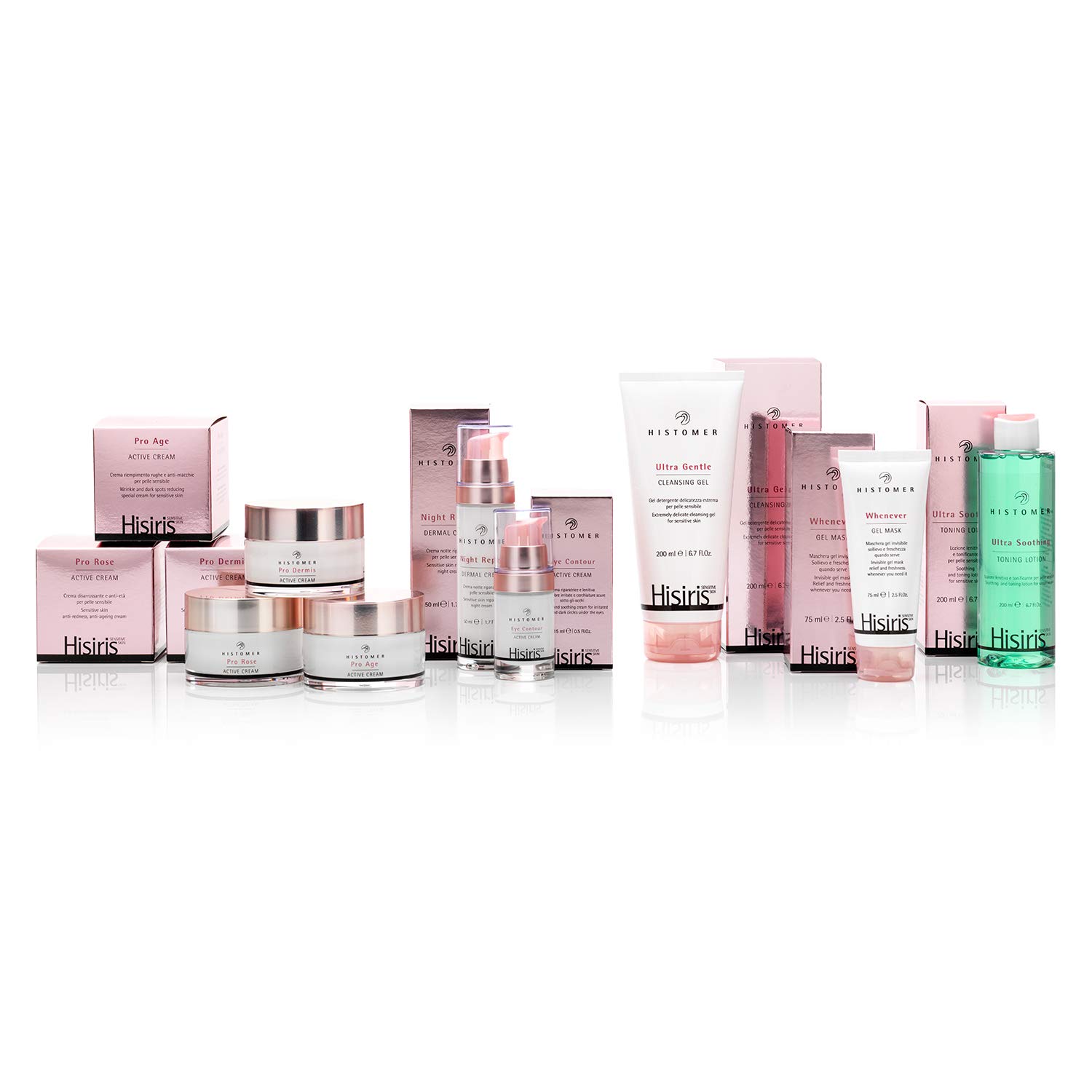 Hisiris Delikatny żel do mycia twarzy - Ultra Gentle Cleansing Gel - Ultra Delikatna formuła do skóry wrażliwej na podrażnienia, zaczerwienienia i zanieczyszczenia - 200 ml
