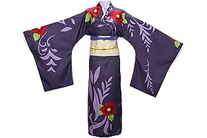 Lady Tamayo Cosplay Costume Outfit with Snake Ornament, Face Bandage, Ring for Halloween