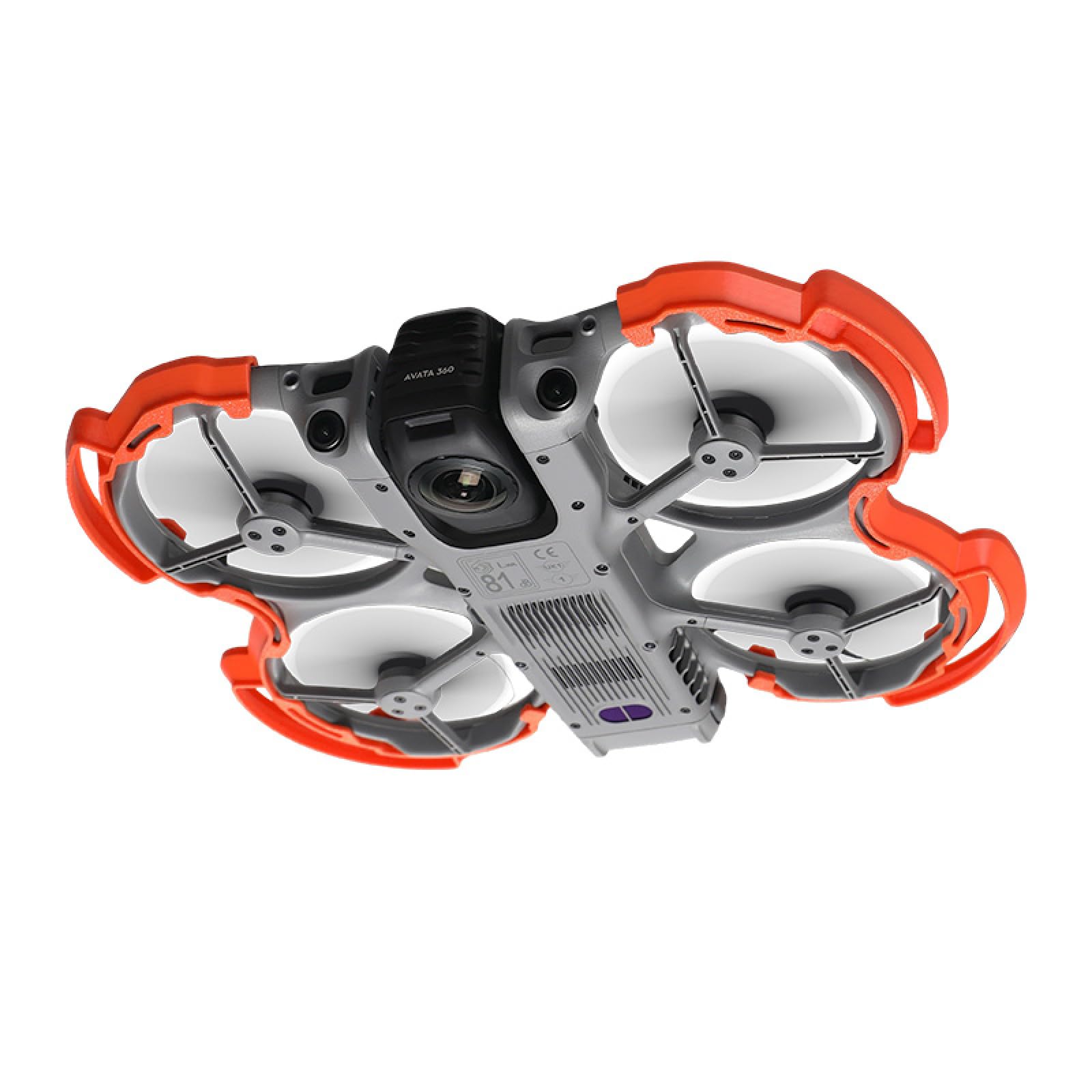 Protector ligero para DJI Avata 360 hélices del: cubierta para hélices, anticollisión, antiarañazos, amortiguador, resistente a los impactos, a prueba de daños, barra protectora, accesorios (Negro) — view 8