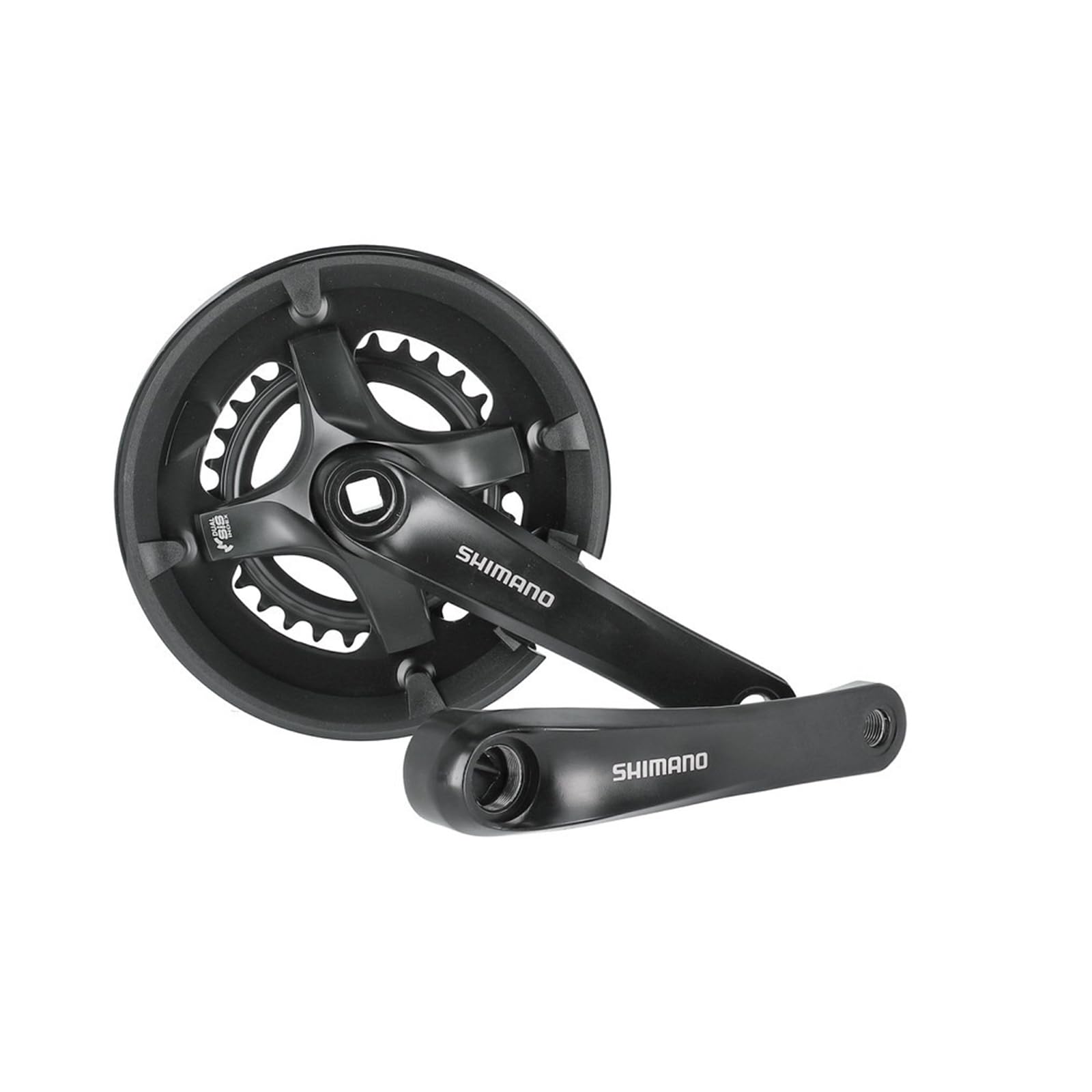 Shimano FC-TY501 7/8sp Square Taper Chainset with Chainguard