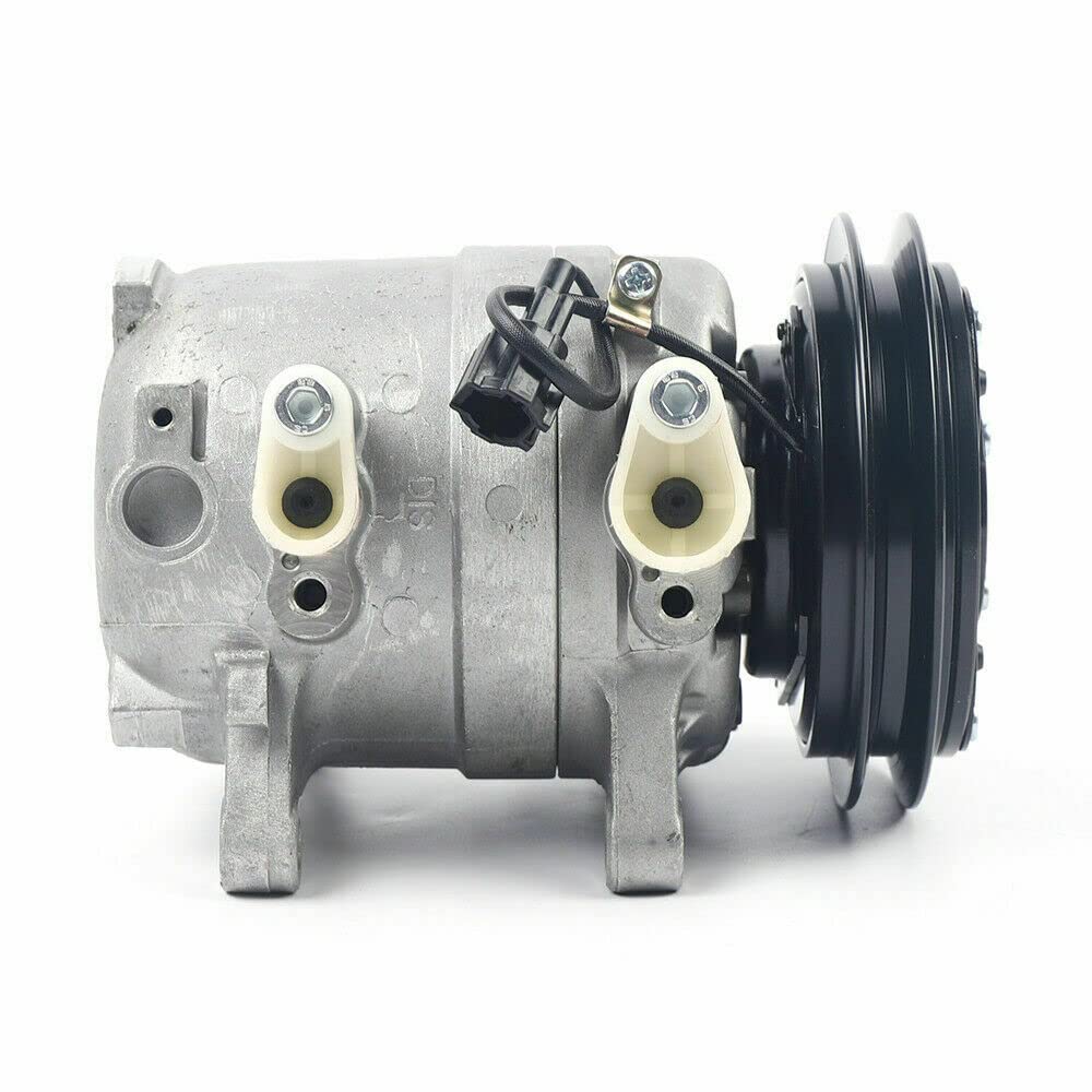 BJTDLLX AC Compressor & A/C Clutch CO 10607C Fit for Nissan Frontier/Xterra XE SE 2.4L 1998 1999 2000 2001 2002 2003 2004, Air Conditioner Compressor